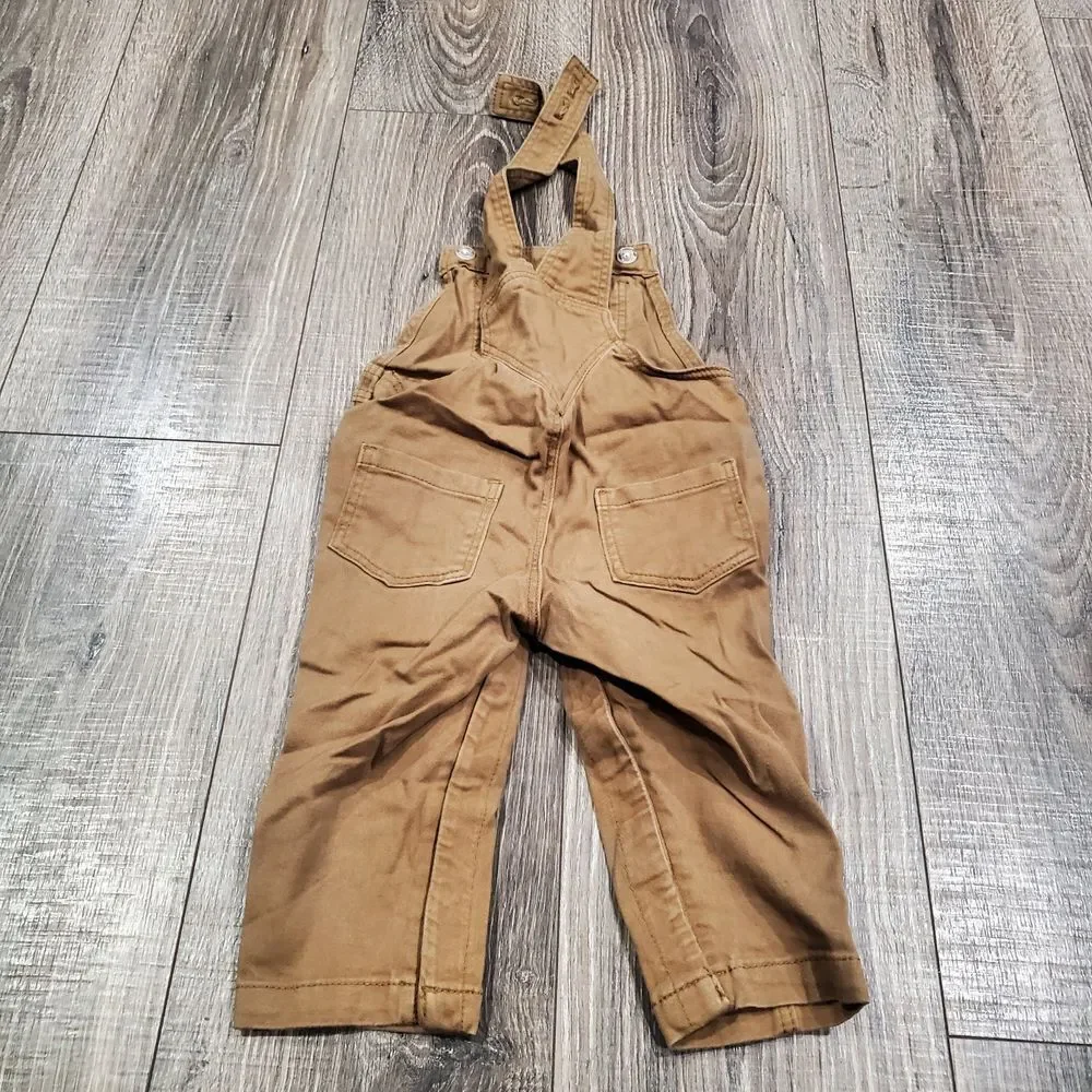 Baby Old Navy Overalls Size 18-24M Kids Brown Overalls